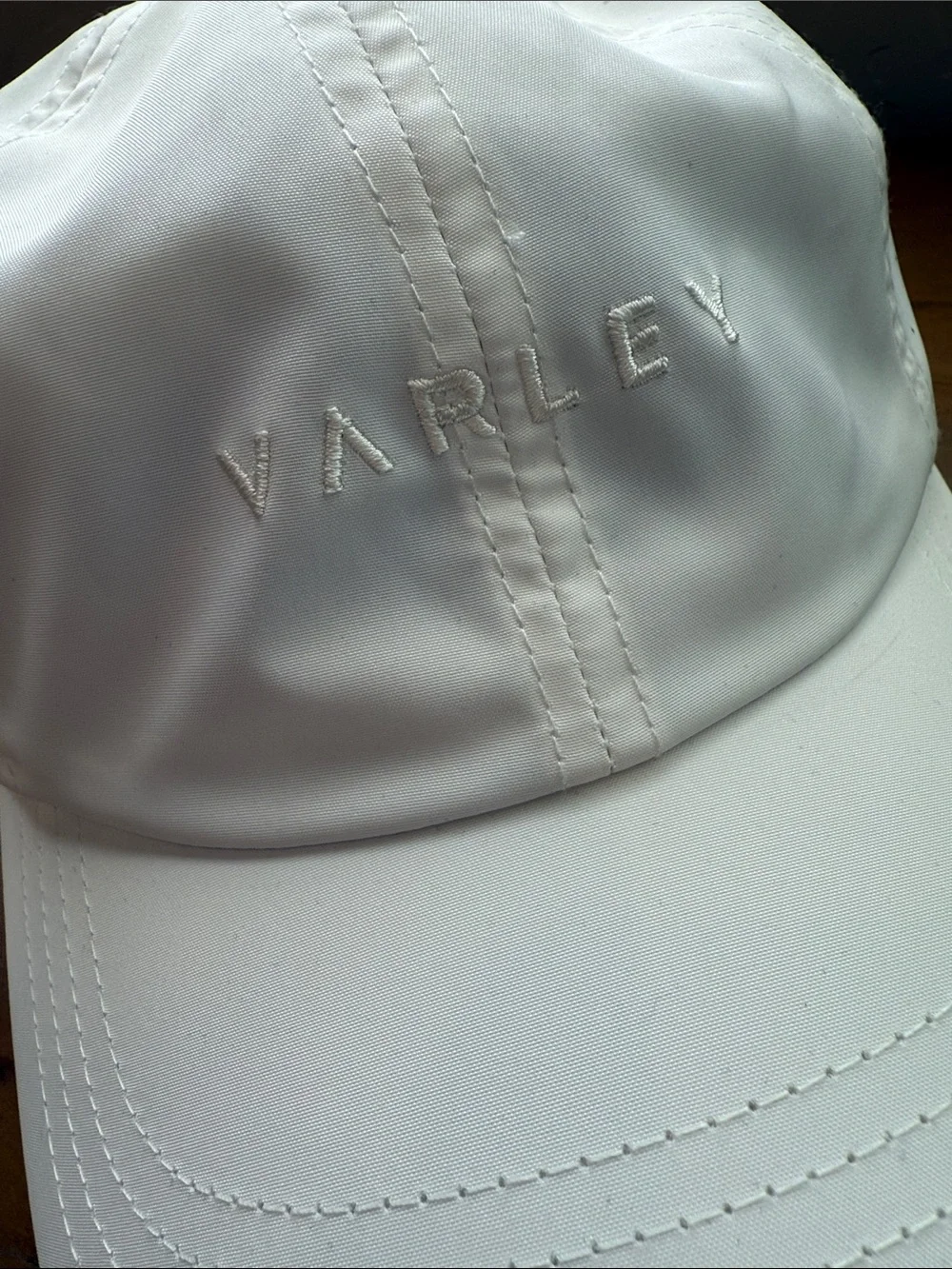 Varley Niles Active Cap White Hat